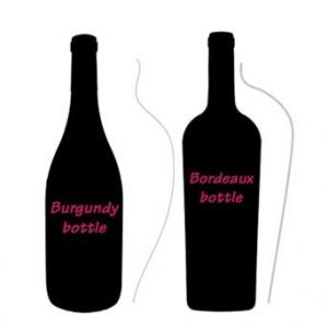What's the difference between Burgundy bottle and Bordeaux bottle? What's the difference between Burgundy bottle and Bordeaux bottle?
