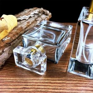 30ml 50ml empty glass bottle glass perfume bottle with cap