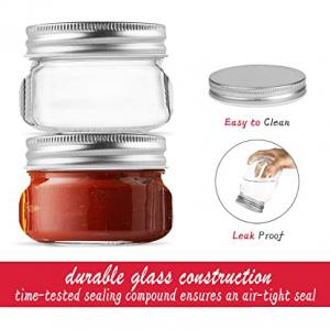 Round glass jar-2