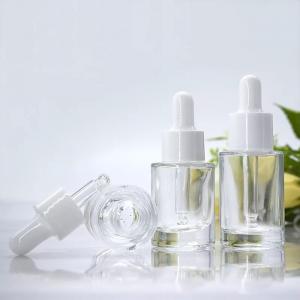 5ml 10ml 15ml  Essential Oil Round Glass Bottles With Dropper  