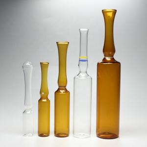 Clear Amber Glass Ampoule