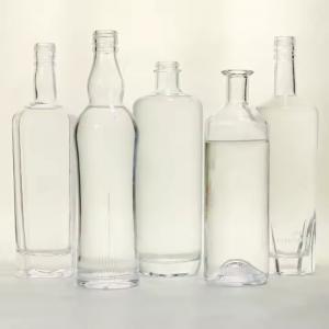 Empty Botellas De Vidrio Vino Glass Liquor Wine Bottle 500ml 750 ml