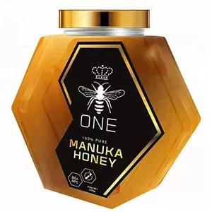 Hexagonal glass jar-4 Hexagonal glass jar-4