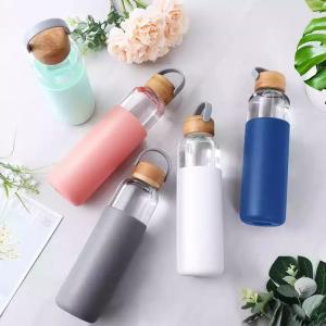 Hot Sale high borosilicate glass Water Bottle 