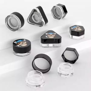 New Design 3g 5g 7g 9g Proof Lid Child Resistant Lids Concentrate Packaging Canada 1 Gram Sample Containers Wholesale Glass Jars