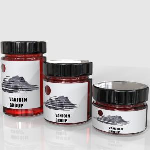 Round glass jar-1 Round glass jar-1